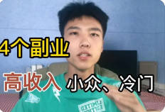 推荐4个冷门暴利的副业项目 有人年赚20万