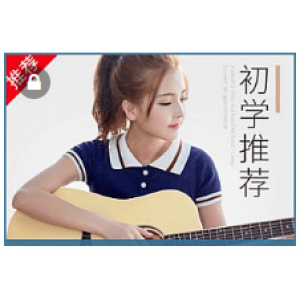 吉他教学视频教程零基础入门自学民谣全套教材初级中级高级学习(4.23G)