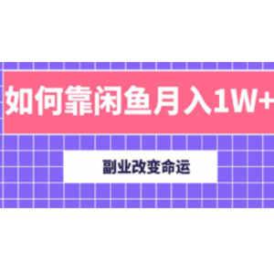 100%实战副业项目：手把手教你如何通过闲鱼赚钱，日入300+