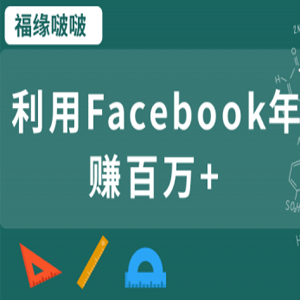 零基础操作跨境电商，利用Facebook年赚百万 「视频教程」