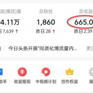 外面收费199的油管视频下载器，批量下载一键去水印软件（搬砖必备）
