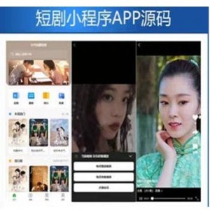 【新版】小剧场短剧影视app 小程序  H5  多端程序源码，带支付收益