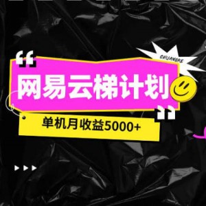 最新网易云挂机网页版，单机月收益5000+